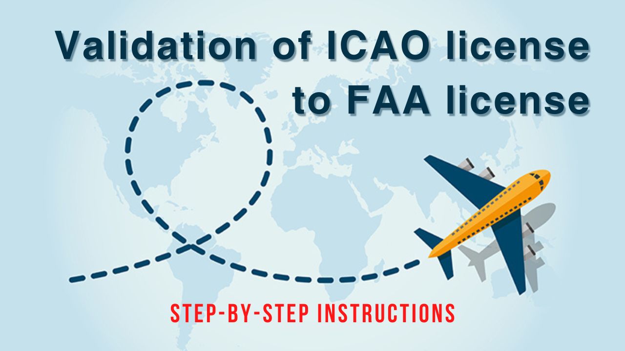 How to get FAA ATP license based on foreign (ICAO) Commercial or ATP license